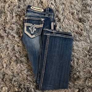 Rock Revival Women's Dark Blue Boot Cut Jeans